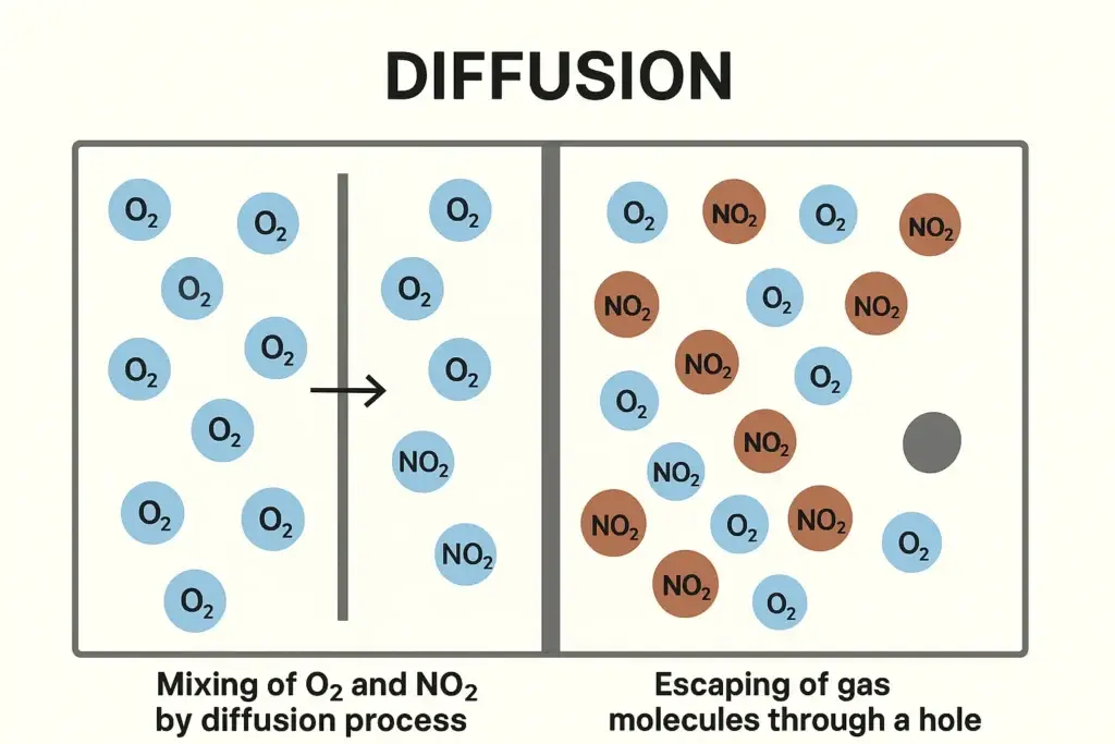 Diffusion and effusion
