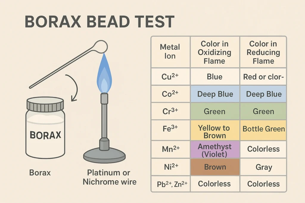 Borax Bead Test