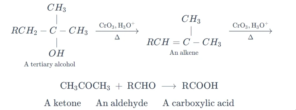 Oxidation of alcohol