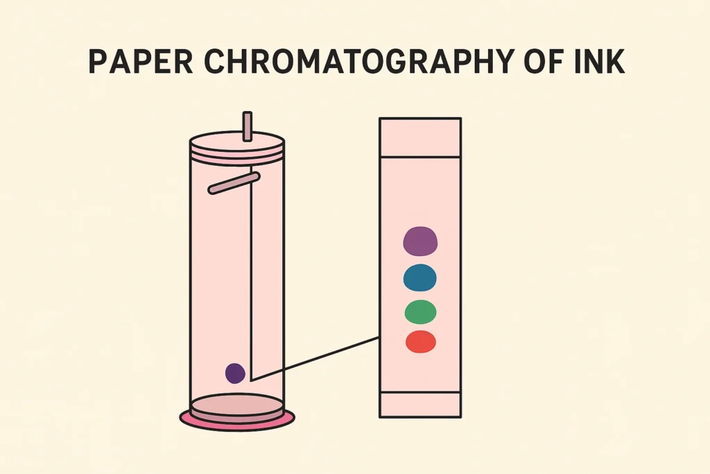 Paper Chromatography of Ink